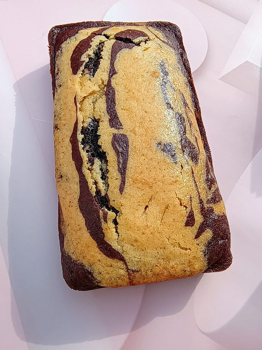 Marbel cake dessert