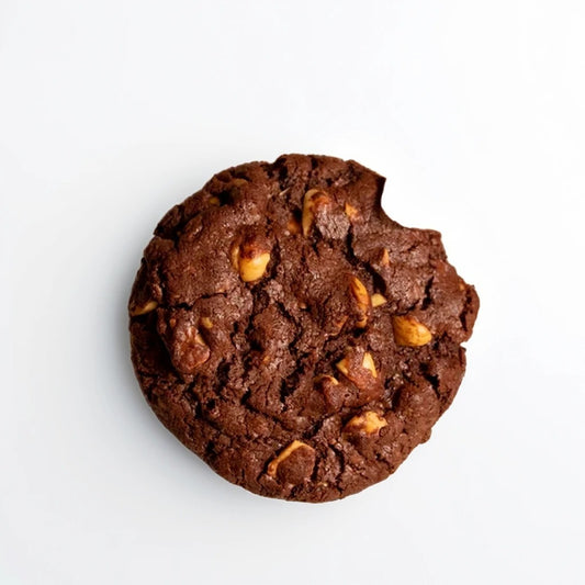 Hazelnut Double Chocolate Cookies