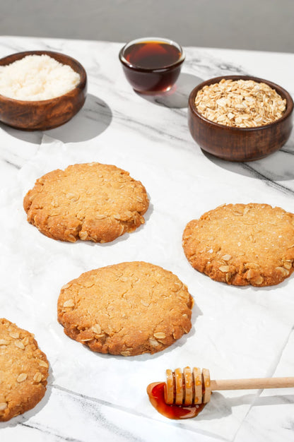 Honey Oats-meal Coconut cookie
