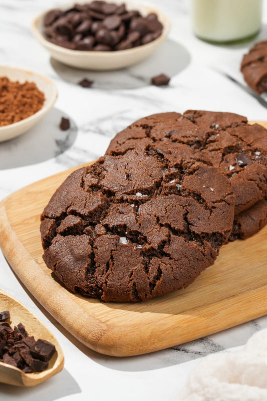 Nyc - Style Couverture double chocolate cookies