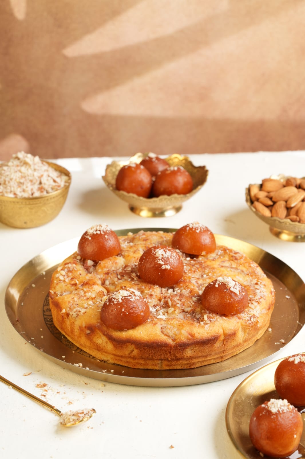 Gulab Jamun Dessert cake