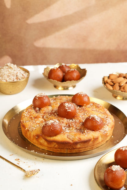 Gulab Jamun Dessert cake