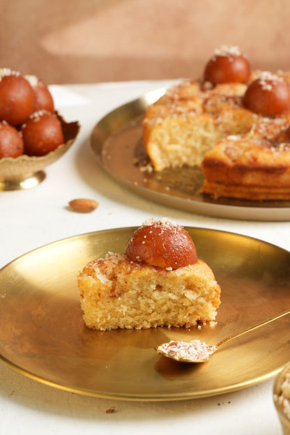 Gulab Jamun Dessert cake