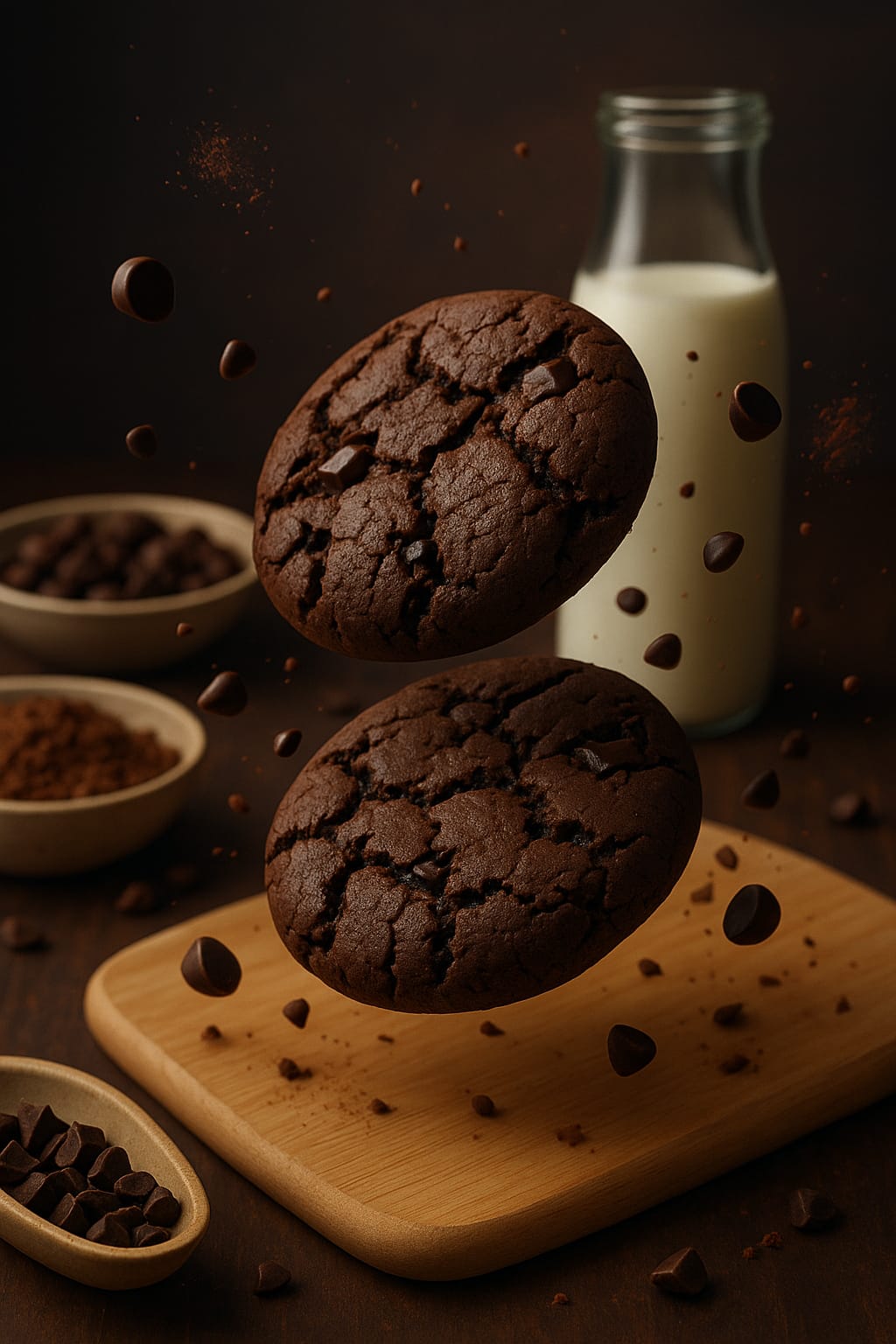 Nyc - Style Couverture double chocolate cookies
