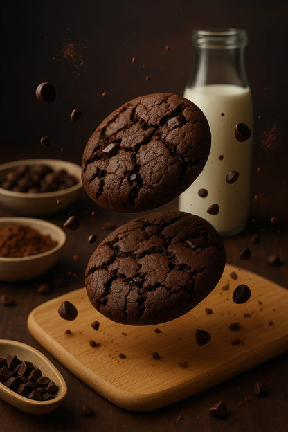 Nyc - Style Couverture double chocolate cookies